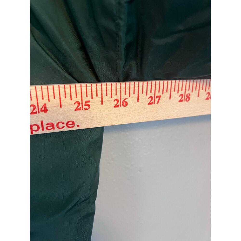 Vintage Hallmark Lined Green Windbreaker XL Jacket Unisex Gear for Sports Pocket - Picture 11 of 14